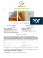 04 2014 Cursos Bioconstruccio Xicoria Montblanc