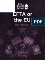 (The Bruges Group) EFTA or The EU PDF