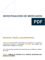 Formulación y Evaluación de Proyectos 3- Muestreo