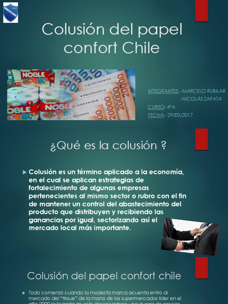 Colusion Papel Confort. | PDF | Business | Economía (general)