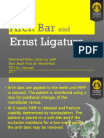 Arch Bar and Ernst Ligature for Mandibular Fracture Fixation