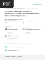 European Guidelines For Urinalysis A Collaborative