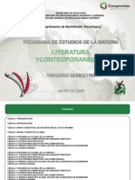 Literatura y Contemporaneidad PDF