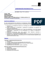 Intervencion Psicoeducativa PDF