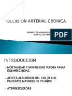 Oclusion Arterial Cronica