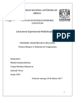 Medición de Temperatura con Diversos Instrumentos