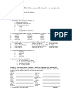 2012 - Quimica - Nomenclatura - Ejercicios