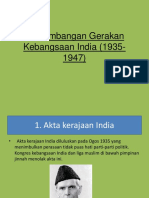 Perkembangan Gerakan Kebangsaan India (1935-1947)