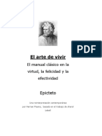 Epicteto El Arte de Vivir PDF