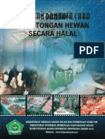 Pedoman Dan Tata Cara Pemotongan Hewan Secara Halal PDF