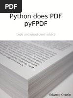 Pythondoespdfpyfpdf Sample