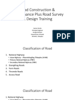 Road Construction & Maintenance Plus Road Survey & Design Training