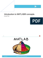 Introduction To MATLAB® Concepts: Georg Fries