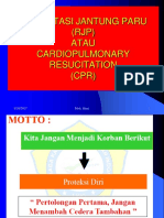 Resusitasi Jantung Paru (RJP) Atau Cardiopulmonary Resucitation (CPR)