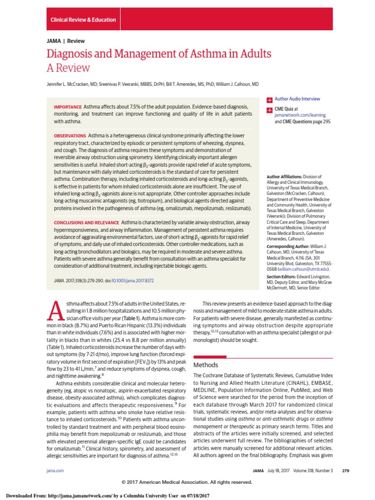 asthma review.pdf Asthma Allergy