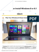 How to Clean Install Windows 8 or 8.1