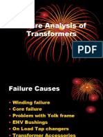 Failure Analysis of Transformers
