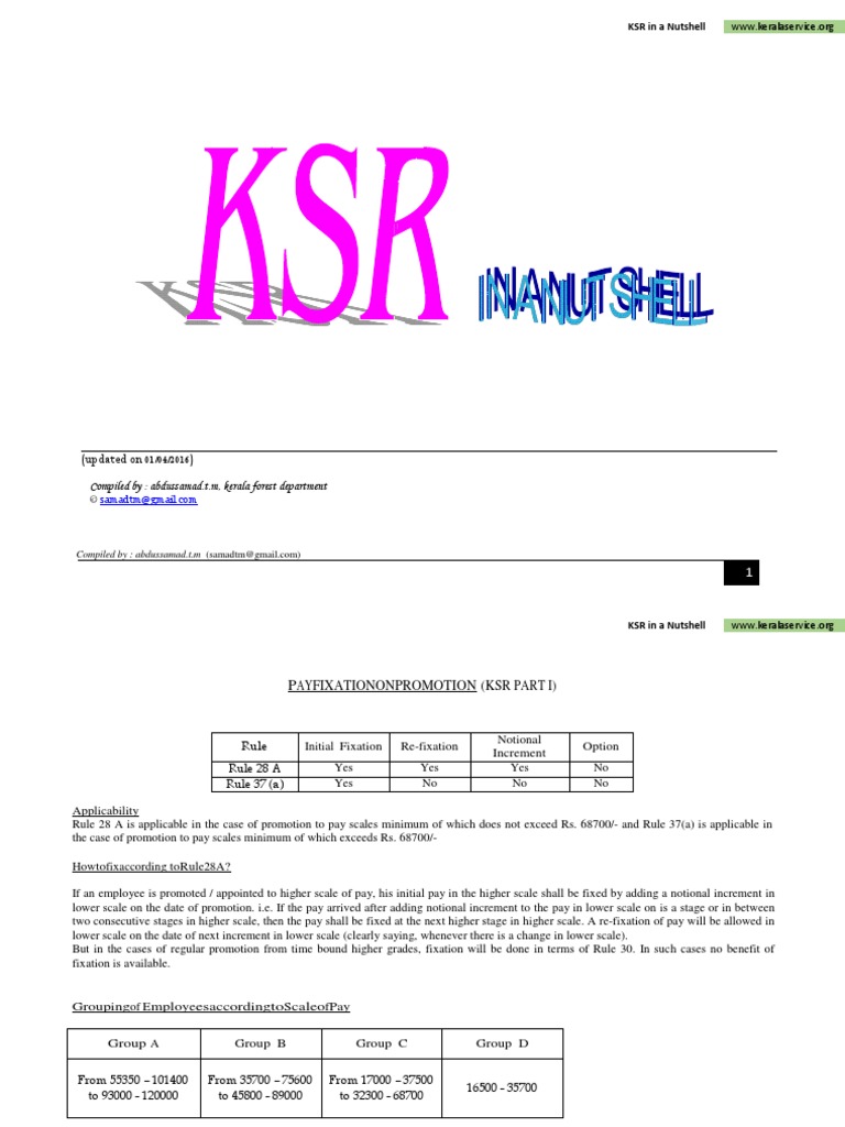 KSR in A Nut Shell PDF | PDF | Fuel Economy In Automobiles | Pension