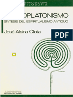 Alsina Clota Jose - El Neoplatonismo