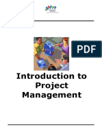 Intro to Project Management Manual