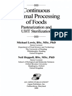Continuous Thermal Processing of Foods