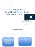Crisis Hiperglicemicas Cetoacidosis Diabetica y Estado Hiperosmolar Hiperglicemico PDF