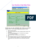 Cara Membuat Database Arsip Buku Tamu Ol PDF