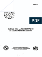 Manual para La Administracion de Farmacias Hospitalarias PDF