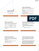 Topic 3 - Understaning Interest Rates