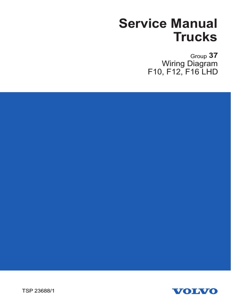 Volvo f10, f12, f16 PDF | PDF