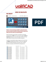 Reduzir Número de Backups No REVIT - Qualificad