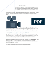 Formatos de Video