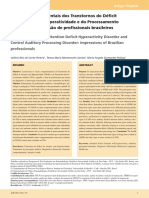 Sinais Comportamentais Dos Transtornos Do Déficit PDF