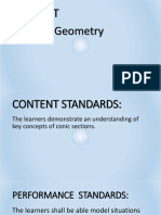 Conic Sections