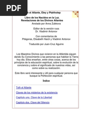Toth El Atlante Pdf Alma Inmortalidad