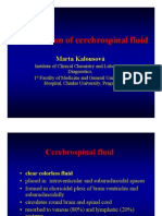 Examination of Cerebrospinal Fluid
