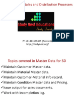 4 Master Data in Sales and Distribution Processes