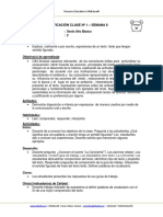 Planificacion de Aula Lenguaje 6BASICO Semana 8 2015