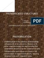 Prefabricated Structures: BY R. Renuka, J.Assanammal at Saral Gandhigram Rural Institute, Gandhigram