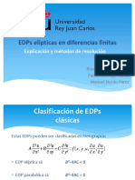 Presentacion EDP Elipticas. Blas Torres Valenzuela