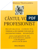 Cantul Vocal Profesionalist Marin Marius Truiculescu 03 OCR PDF
