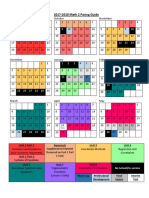 2017-2018 Color Pacing Guide