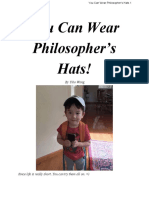YOU Can WEAR Philosophers Hats