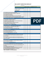 General Industry Safety Checklist