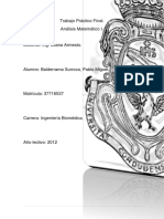 Trabajo Final Análisis Matemático - Uso de Integrales