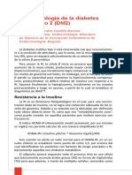 Fisiopatologia de La Diabetes Mellitus Tipo 2 J Castillo PDF