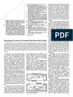 Correlates of in Rats: Physiological Prolonged Sleep Deprivation