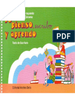 Yo Pienso, Escribo y Aprendo PDF