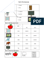 Unit 2 My Classroom Test 1