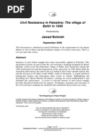 Jawad Botmeh's 2006 Masters thesis, 'Civil Resistance in Palestine